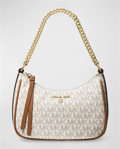 michael kors jet set charm shoulder bag|Jet Set Charm Small Nylon Gabardine Pochette .